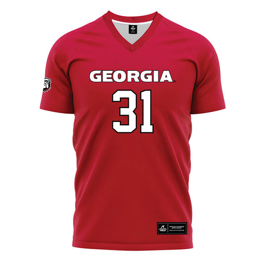 Georgia - NCAA Women's Soccer : Lillian Osifodunrin - Red Soccer Jersey-0