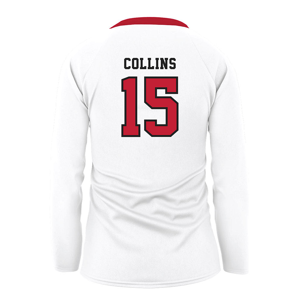 Georgia - NCAA Women's Volleyball : Marin Collins - White Volleyball Jersey-1