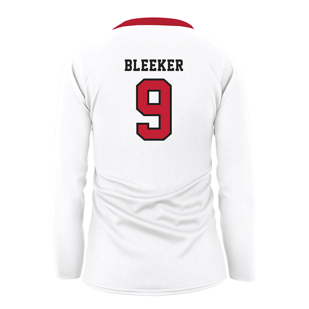 Georgia - NCAA Women's Volleyball : Ana Julia Bleeker - White Volleyball Jersey-1