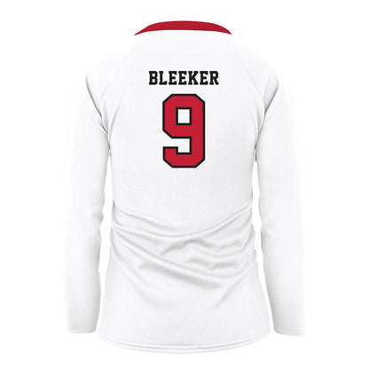 Georgia - NCAA Women's Volleyball : Ana Julia Bleeker - White Volleyball Jersey-1