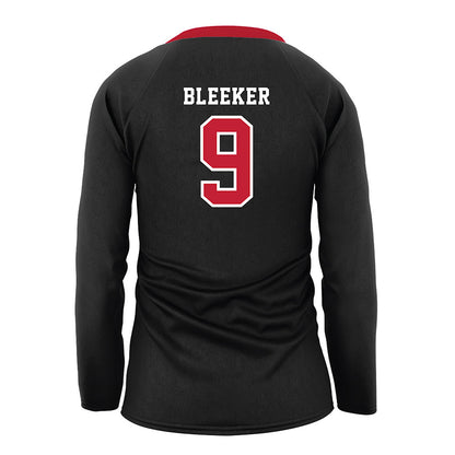 Georgia - NCAA Women's Volleyball : Ana Julia Bleeker - Black Volleyball Jersey-1