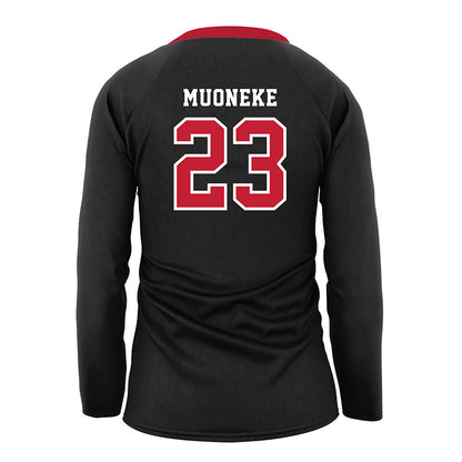 Georgia - NCAA Women's Volleyball : Arianna Muoneke - Black Volleyball Jersey-1