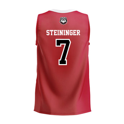 Georgia - NCAA Women's Volleyball : Keira Steininger - Red Volleyball Jersey-1