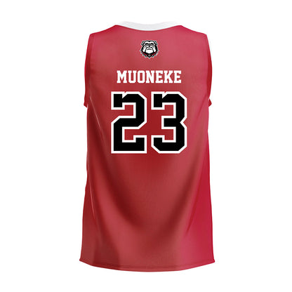 Georgia - NCAA Women's Volleyball : Arianna Muoneke - Red Volleyball Jersey-1