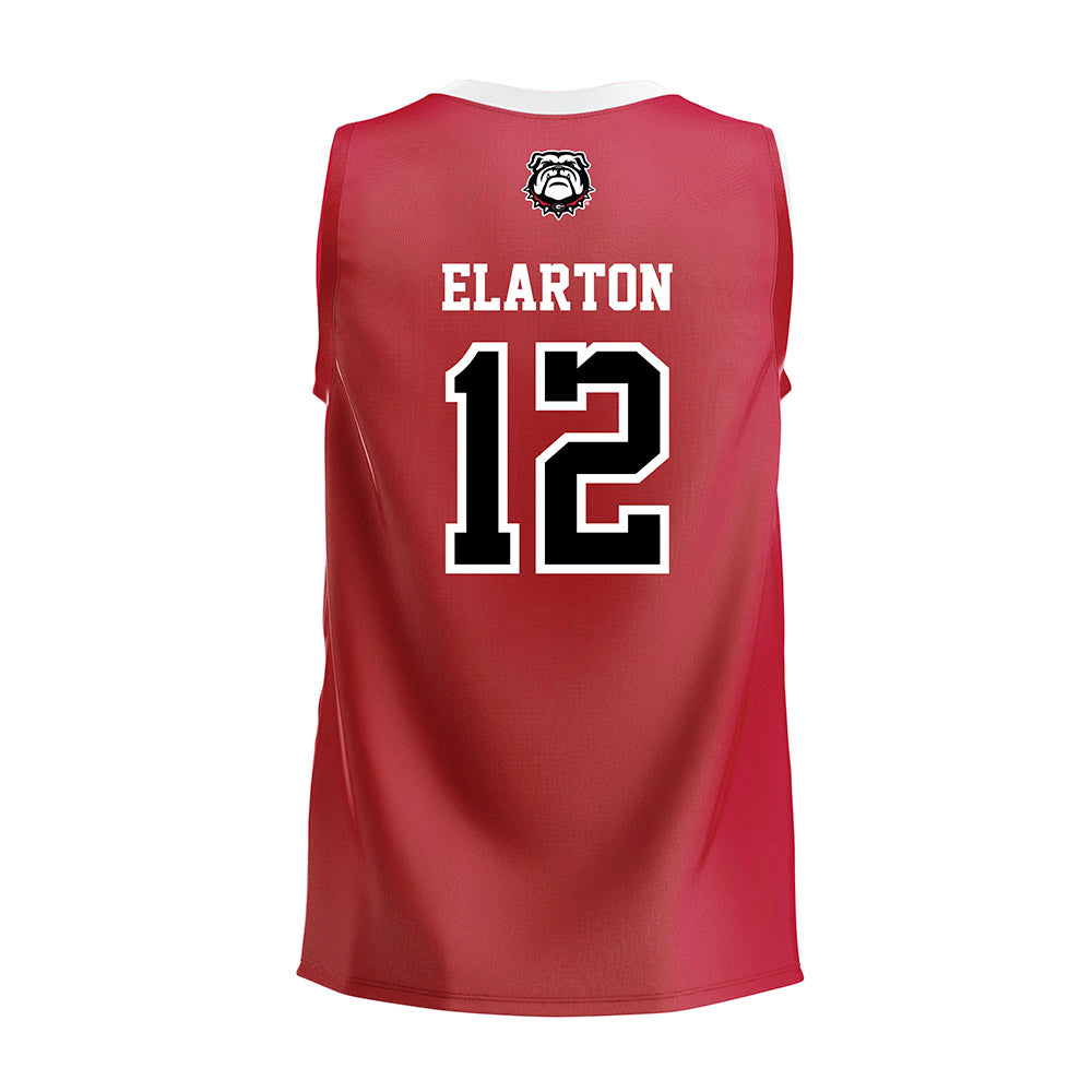 Georgia - NCAA Women's Volleyball : Chloe Elarton - Red Volleyball Jersey-1