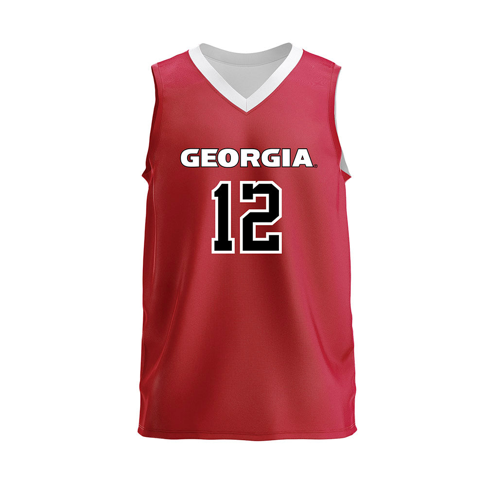 Georgia - NCAA Women's Volleyball : Chloe Elarton - Red Volleyball Jersey-0
