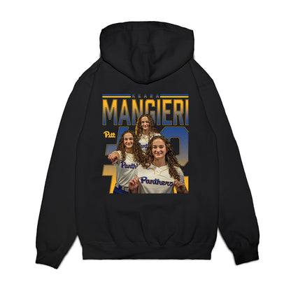 Pittsburgh - NCAA Softball : Keara Mangieri - Collage Premium Hooded Sweatshirt-1