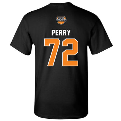 Tennessee - NCAA Football : Jesse Perry - Third Saturday Black T-Shirt-1