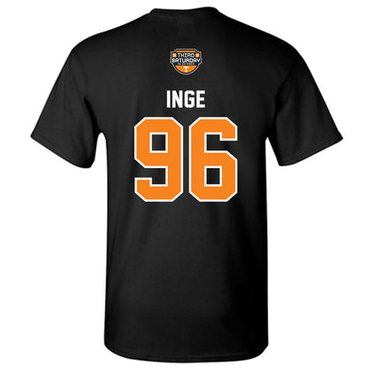Tennessee - NCAA Football : Isaiah Inge - Third Saturday Black T-Shirt-1
