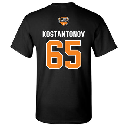 Tennessee - NCAA Football : Michael Kostantonov - Third Saturday Black T-Shirt-1