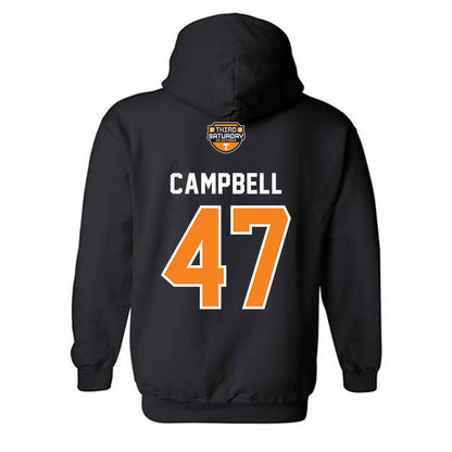 Tennessee - NCAA Football : Isaiah Campbell - Third Saturday Black Hooded Sweatshirt-1
