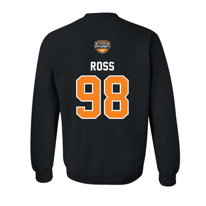 Tennessee - NCAA Football : Jackson Ross - Third Saturday Black Crewneck Sweatshirt-1