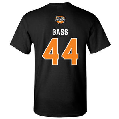 Tennessee - NCAA Football : Christian Gass - Third Saturday Black T-Shirt-1