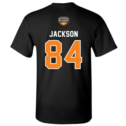 Tennessee - NCAA Football : Radarious Jackson - Third Saturday Black T-Shirt-1