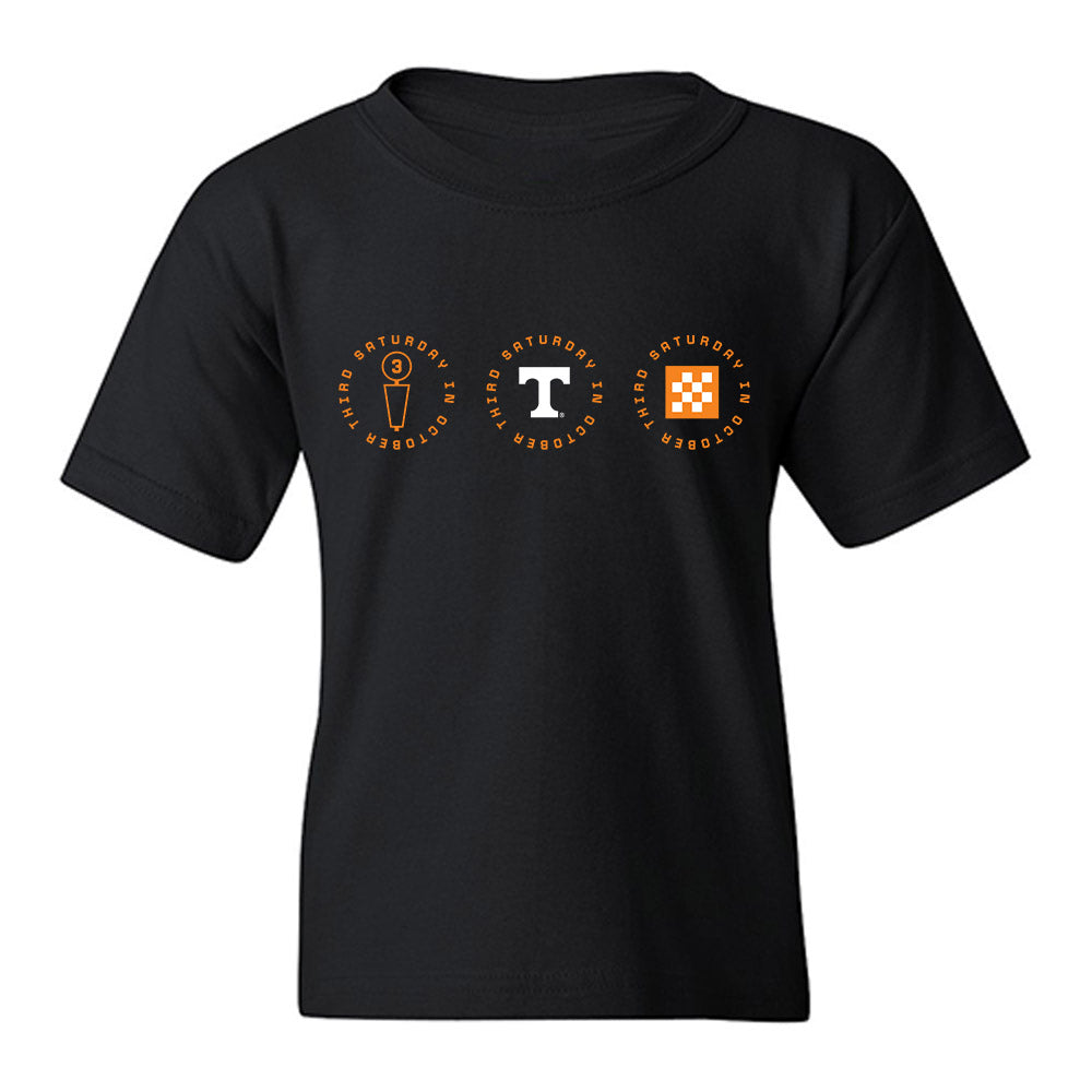 Tennessee - NCAA Football : Dereon Albert - Third Saturday Black Youth T-Shirt-0