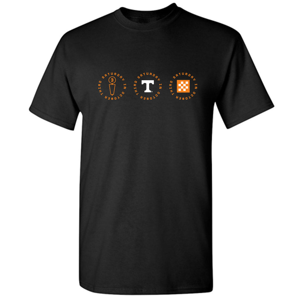 Tennessee - NCAA Football : Gabriel Osenda - Third Saturday Black T-Shirt-0