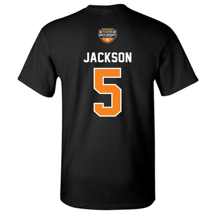 Tennessee - NCAA Football : Radarious Jackson - Third Saturday Black v2 T-Shirt-1