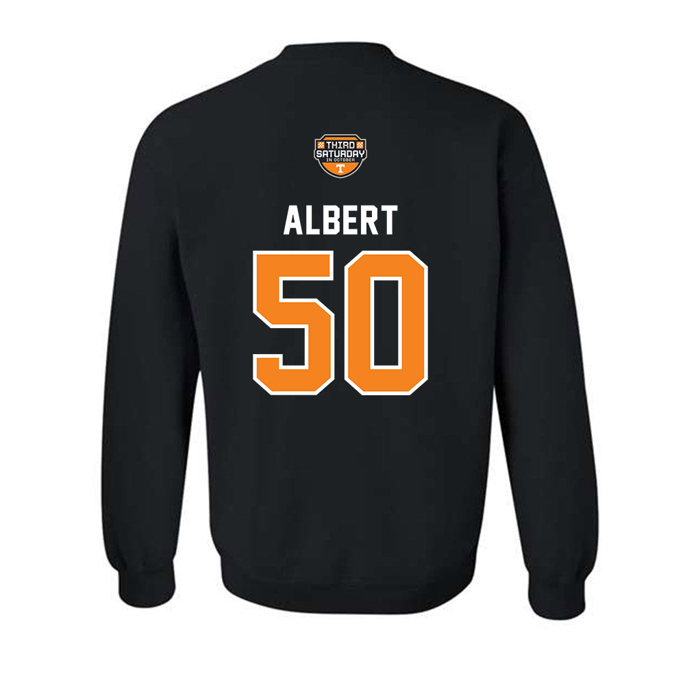 Tennessee - NCAA Football : Dereon Albert - Third Saturday Black v2 Crewneck Sweatshirt-1