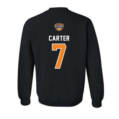 Tennessee - NCAA Football : Arion Carter - Third Saturday Black v2 Crewneck Sweatshirt-1