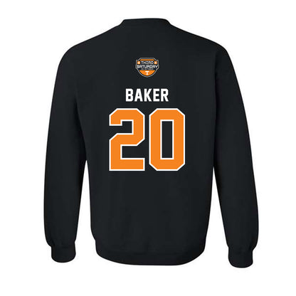 Tennessee - NCAA Football : Justin Baker - Third Saturday Black v2 Crewneck Sweatshirt-1