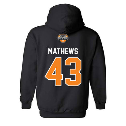 Tennessee - NCAA Football : Jackson Mathews - Third Saturday Black v2 Hooded Sweatshirt-1