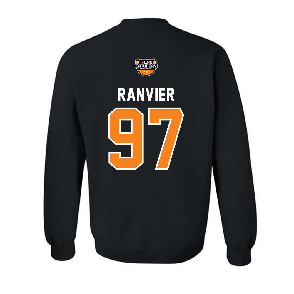 Tennessee - NCAA Football : Cooper Ranvier - Third Saturday Black v2 Crewneck Sweatshirt-1