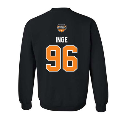 Tennessee - NCAA Football : Isaiah Inge - Third Saturday Black v2 Crewneck Sweatshirt-1