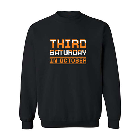 Tennessee - NCAA Football : Trent Thomas - Third Saturday Black v2 Crewneck Sweatshirt-0