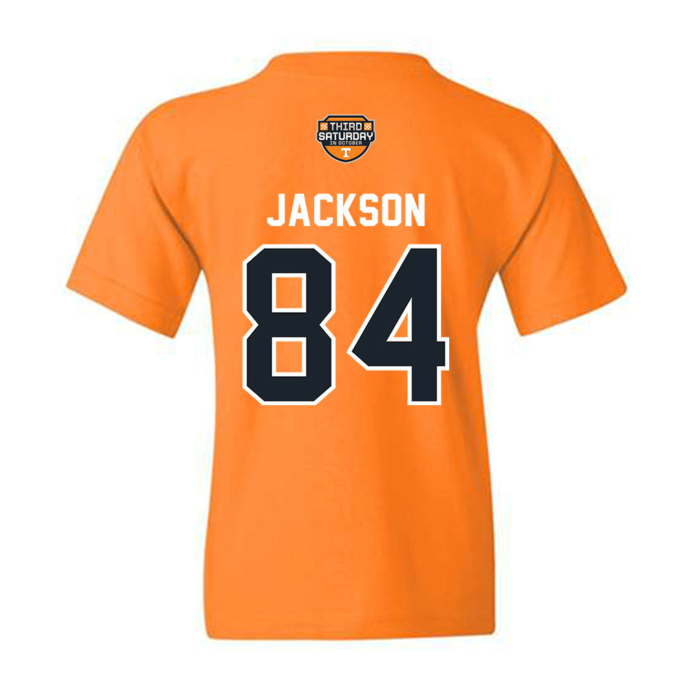 Tennessee - NCAA Football : Radarious Jackson - Third Saturday Orange Youth T-Shirt-1