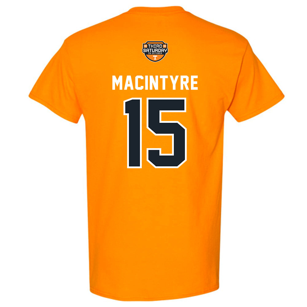 Tennessee - NCAA Football : George MacIntyre - Third Saturday Orange T-Shirt-1