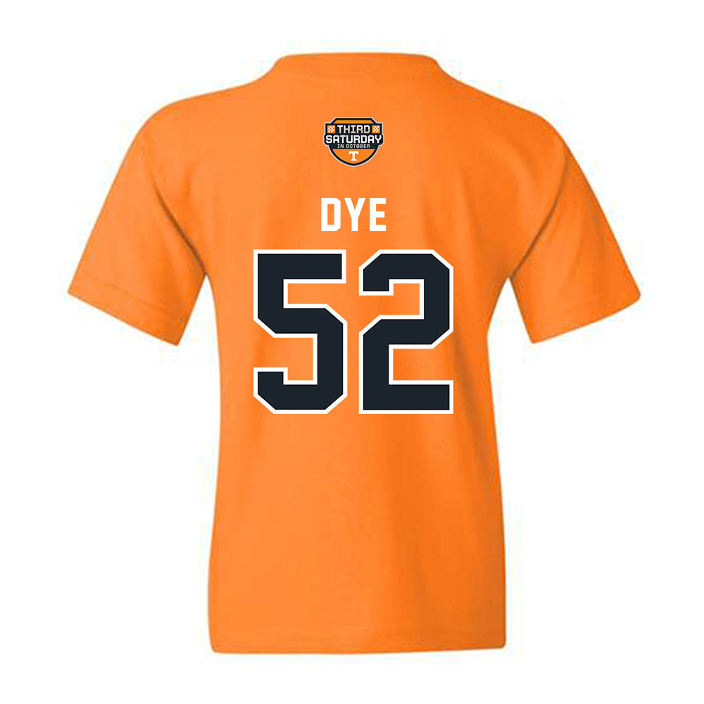 Tennessee - NCAA Football : Mariyon Dye - Third Saturday Orange Youth T-Shirt-1