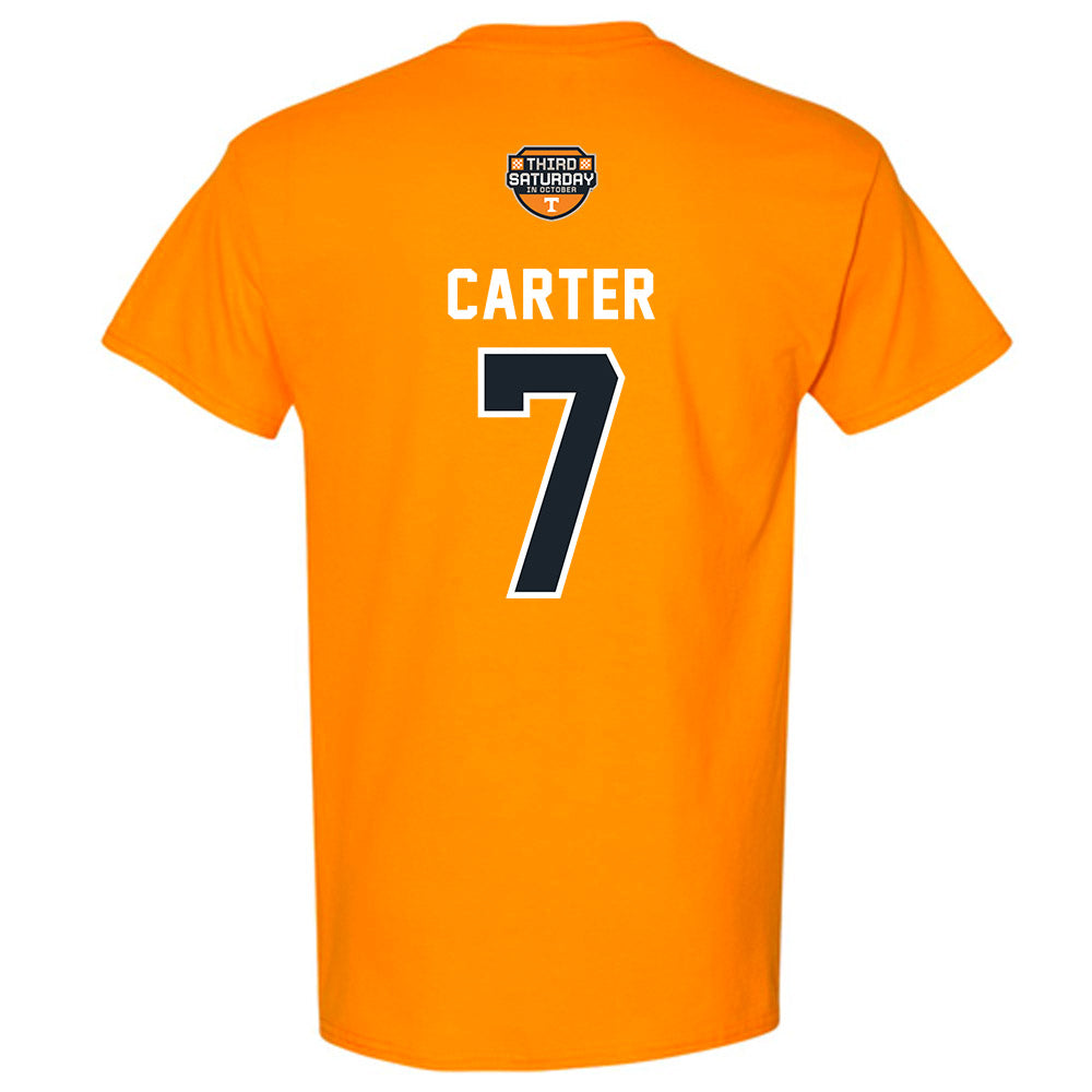Tennessee - NCAA Football : Arion Carter - Third Saturday Orange T-Shirt-1
