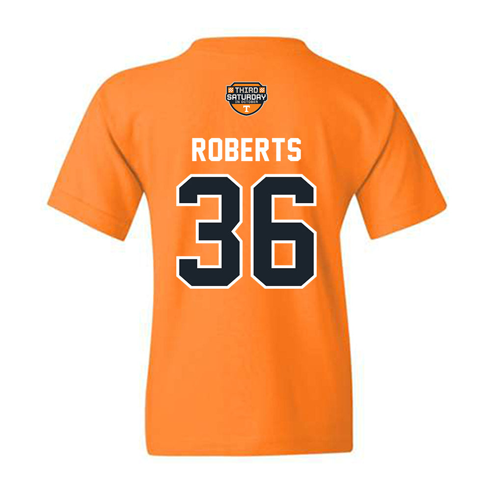 Tennessee - NCAA Football : Nathan Roberts - Third Saturday Orange Youth T-Shirt-1