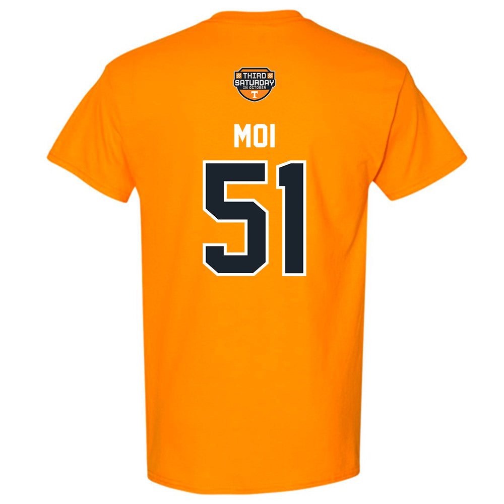 Tennessee - NCAA Football : Jaxson Moi - Third Saturday Orange T-Shirt-1