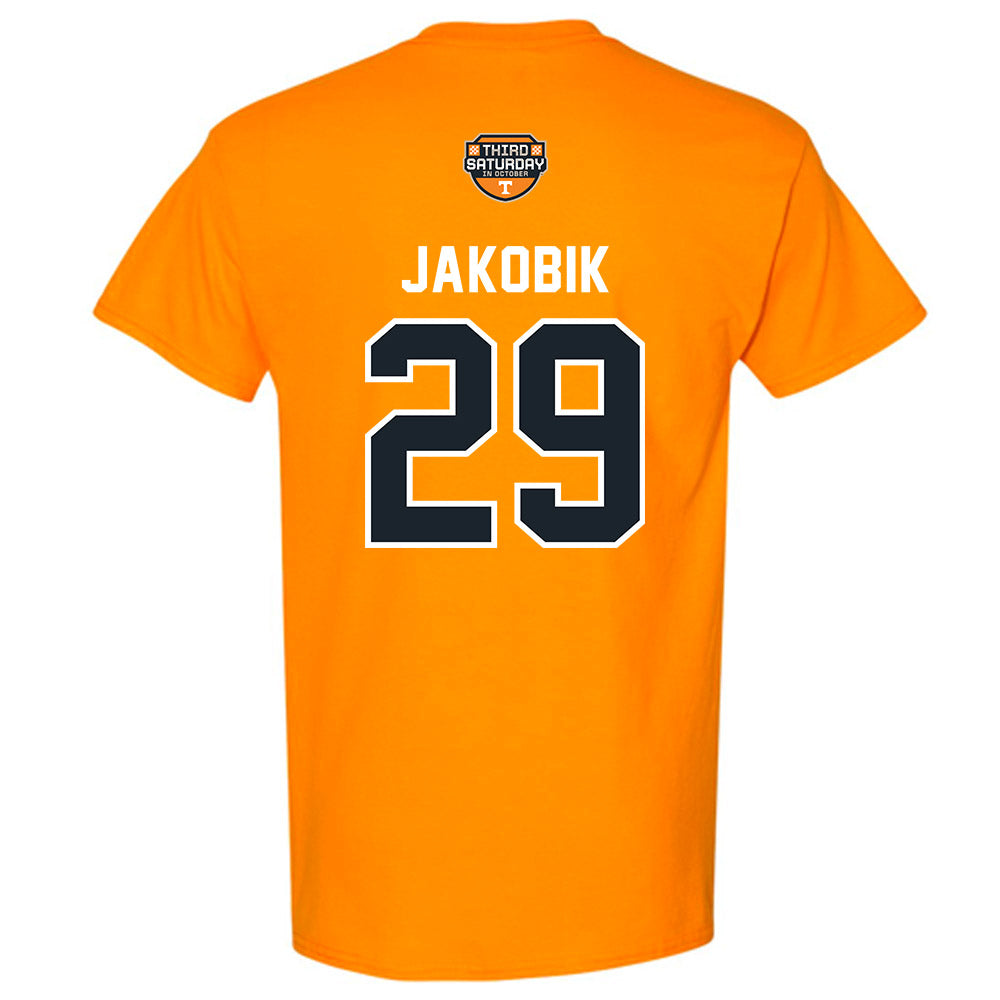 Tennessee - NCAA Football : Jack Henry Jakobik - Third Saturday Orange T-Shirt-1