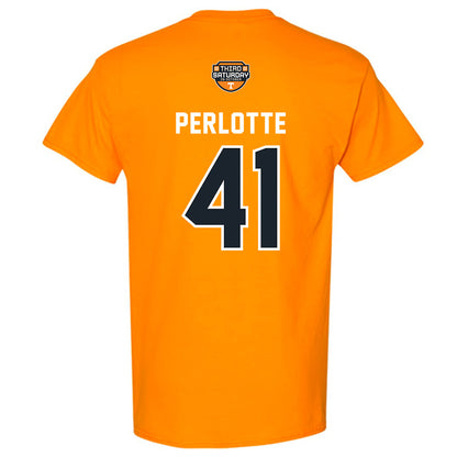 Tennessee - NCAA Football : Jadon Perlotte - Third Saturday Orange T-Shirt-1
