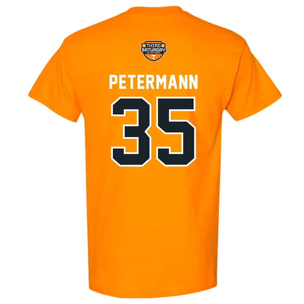 Tennessee - NCAA Football : Benjamin Petermann - Third Saturday Orange T-Shirt-1