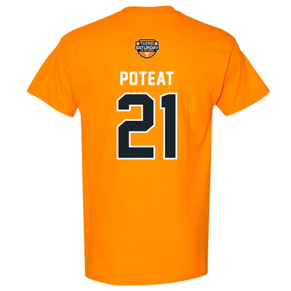 Tennessee - NCAA Football : Tre Poteat - Third Saturday Orange T-Shirt-1