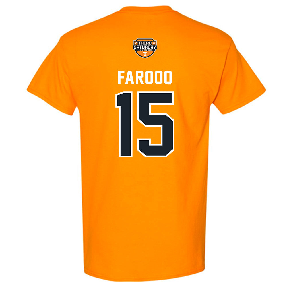 Tennessee - NCAA Football : Edrees Farooq - Third Saturday Orange T-Shirt-1