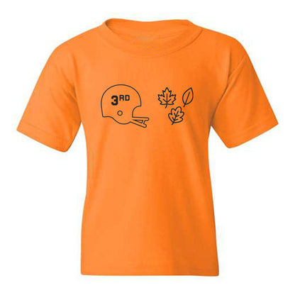 Tennessee - NCAA Football : Edward Baker - Third Saturday Orange Youth T-Shirt-0