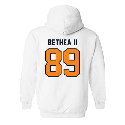 Tennessee - NCAA Football : Mike Bethea II - Third Saturday White Hooded Sweatshirt-1