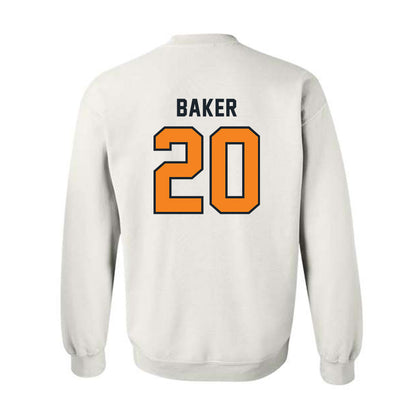 Tennessee - NCAA Football : Justin Baker - Third Saturday White Crewneck Sweatshirt-1