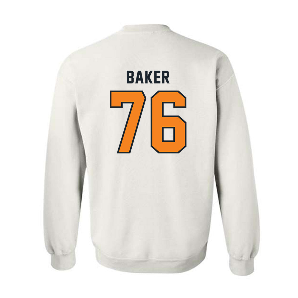 Tennessee - NCAA Football : Edward Baker - Third Saturday White Crewneck Sweatshirt-1