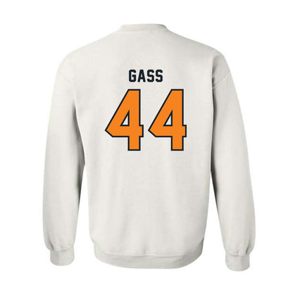 Tennessee - NCAA Football : Christian Gass - Third Saturday White Crewneck Sweatshirt-1