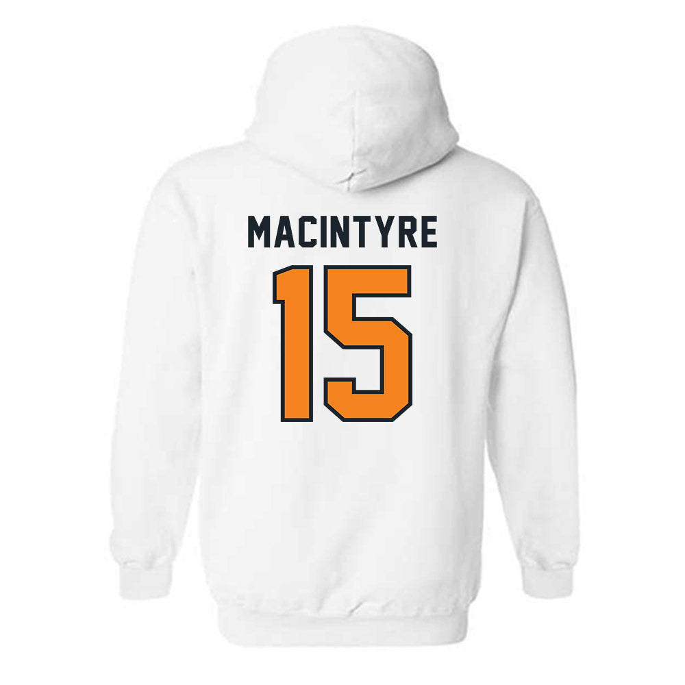Tennessee - NCAA Football : George MacIntyre - Third Saturday White Hooded Sweatshirt-1