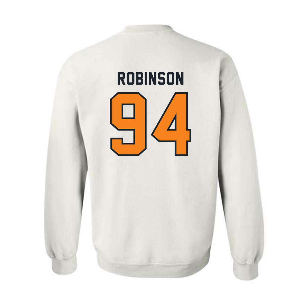 Tennessee - NCAA Football : Nathan Robinson - Third Saturday White Crewneck Sweatshirt-1