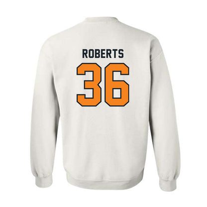 Tennessee - NCAA Football : Nathan Roberts - Third Saturday White Crewneck Sweatshirt-1