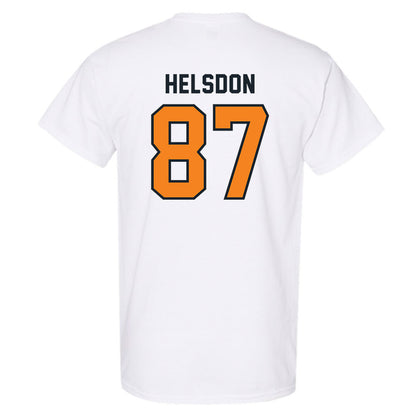 Tennessee - NCAA Football : Joshua Helsdon - Third Saturday White T-Shirt-1