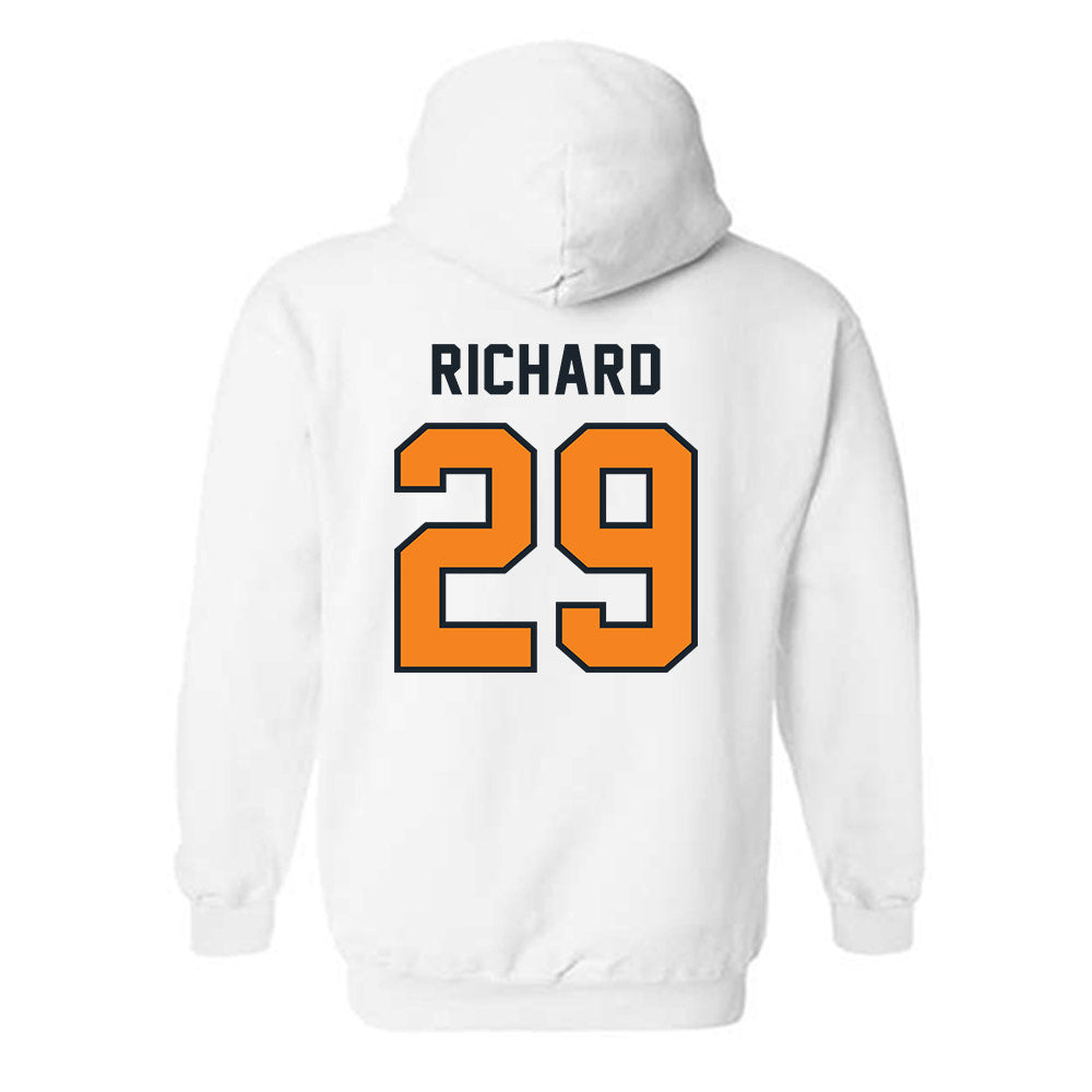 Tennessee - NCAA Football : Jadais Richard - Third Saturday White Hooded Sweatshirt-1