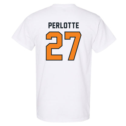 Tennessee - NCAA Football : Jadon Perlotte - Third Saturday White T-Shirt-1